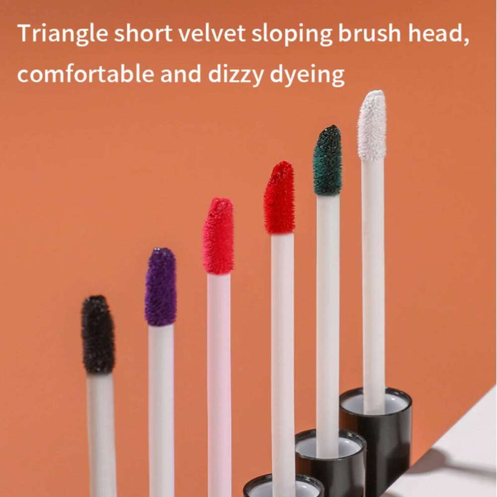 1PC Matte Lipstick Waterproof Green Purple Black White Gloss Tint Halloween Lip Makeup Cosmetics H260302