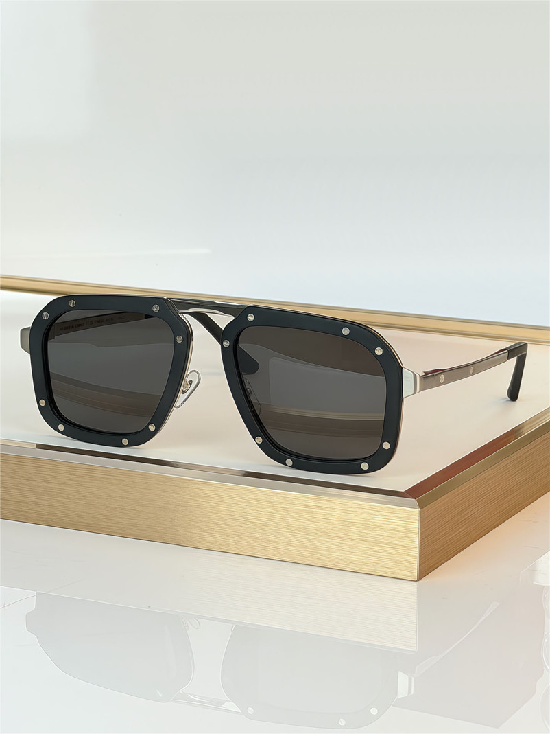 New fashion design pilot sunglasses 0573S exquisite metal and acetate frame simple and generous style high end outdoor UV400 protection eyewear