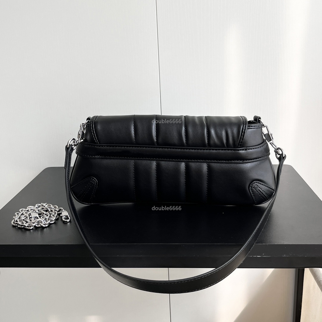 Women's flap messenger bag chain shoulder bag canvas tote bag classic letter print red green fabric weave high quality ladies clutch bag fashion pouch work bag