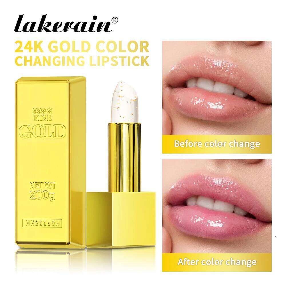 Lakerain Color Changing Lipstick Long Lasting Moisturizing Nourishing Lips Plumper Waterproof Makeup Lip Care Cosmetics H260302