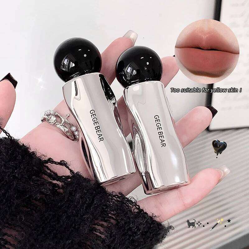 Gege bear Matte Velvet Liquid Lipstick Long Lasting Gloss Tint Waterproof Lips Makeup For Women Lip Glaze Cosmetics H260302