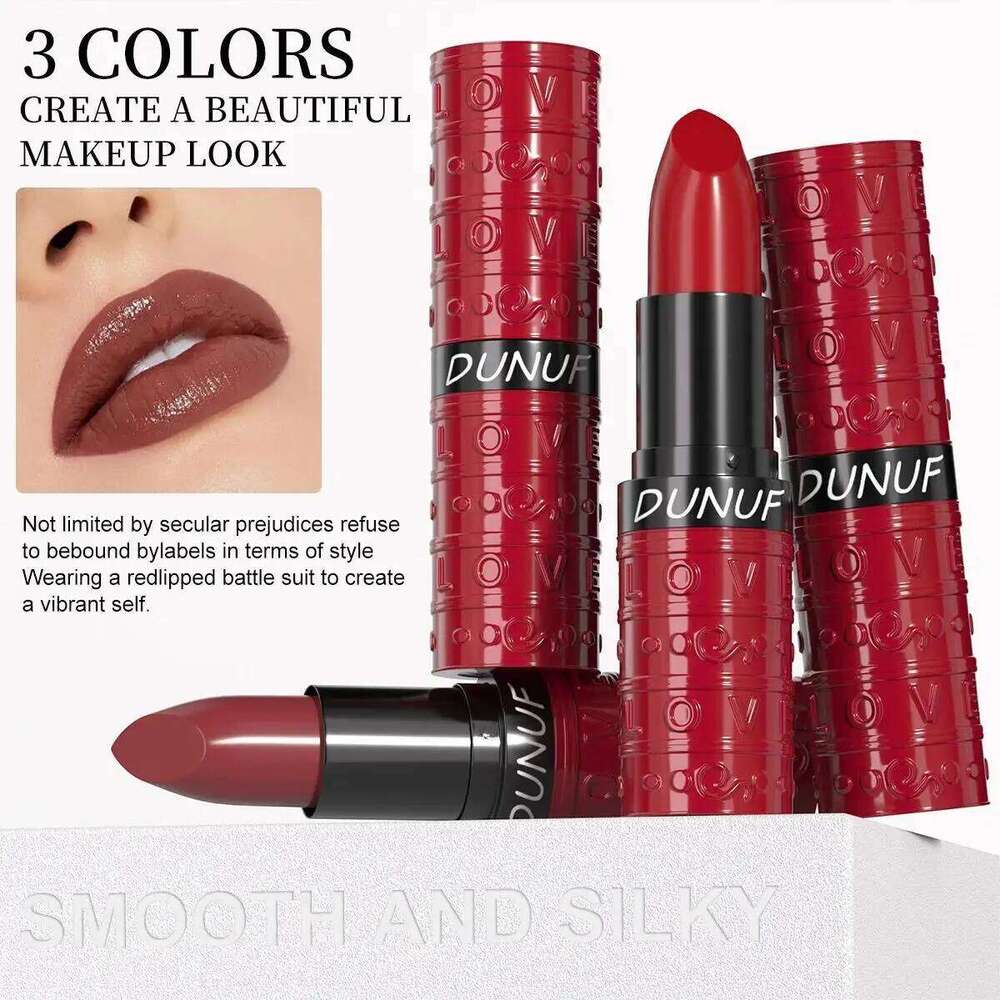 Velvet Matte Lipstick Waterproof Long Lasting Non Transfer Lip Gloss Hydrating Moisturizing 3 Color Choice H260302