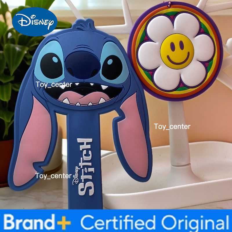 Disney Stitch Handheld Makeup Mirror Cute Cartoon Portable Cosmetic Mirror Pocket Mirrors for Daily Makeup Travel Use Girls Gift H260302