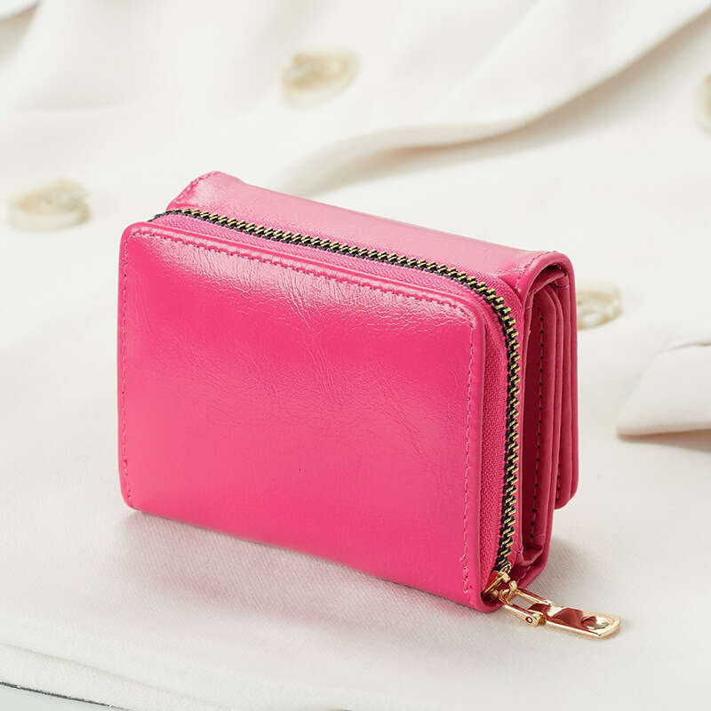 Credit ID Cash Women's Small Short Card Holder Zipper Wallet Multi-layer 70% off - view 9