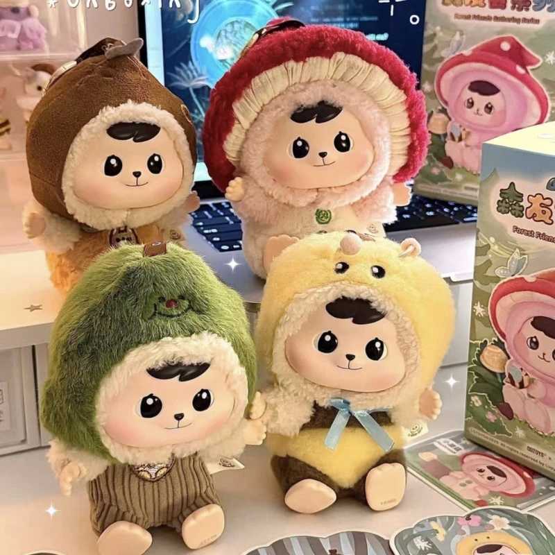 Bao-Ao Forest Friends Gathering Series Blind Box Bao-Ao Vinyl Doll Mystery Box Cute Animals Anime Action Figure Christmas ToysT260302