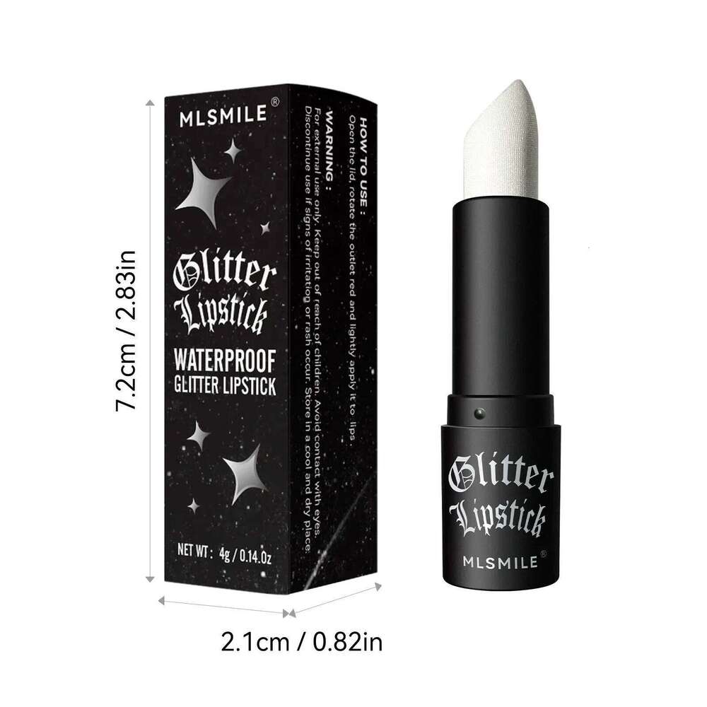 Multi-Color Non-Stick Cup Matte Lipstick for Women Flash Lasting Easy Application Diamond Shimmer Dark Halloween Look H260302