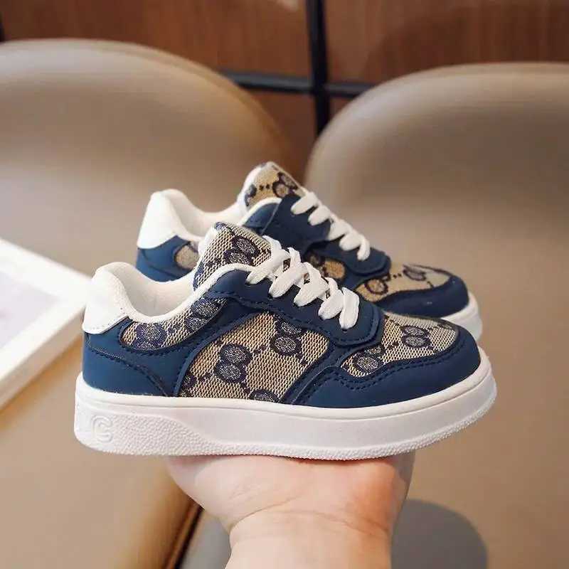 Kids Retro Sneakers Fashion Lace-up Casual Shoes for Boys GirlsT260302