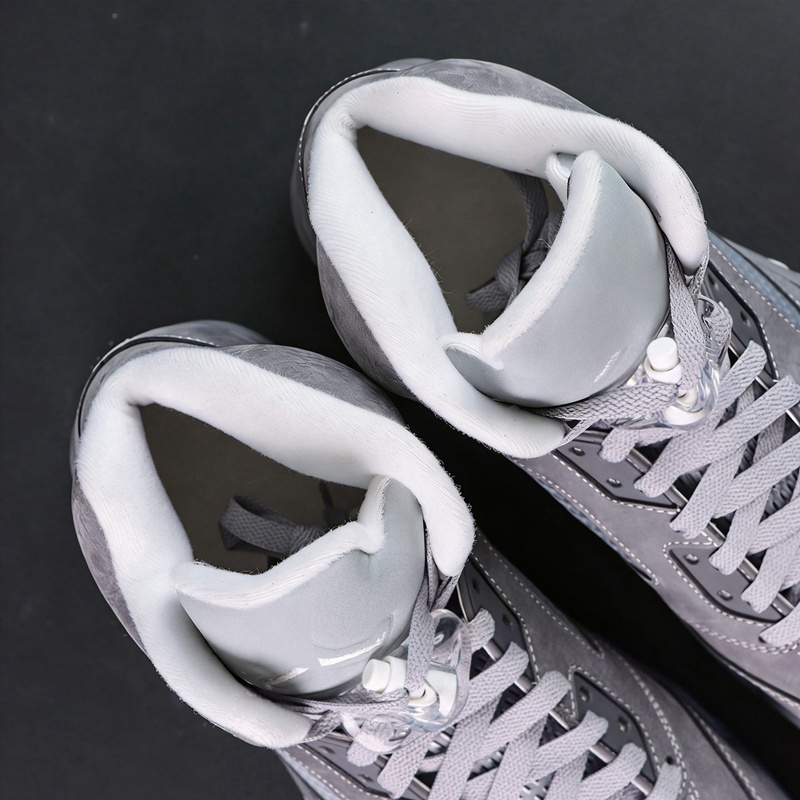 Wolf Basketball Shoes Grey LJR Grade Baskeball With Box 2026 5s Flint Full-Length Air Midsole Outsole Carbon Fiber Plate S2 HUPU Sneakers Z260601
