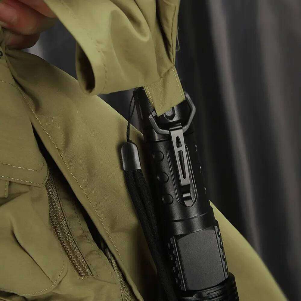 High Power Led Usb Flashlight Ultra Powerful Rechargeable Self Supplies Personal Defense Articles Headlamp Self-defense Z260301