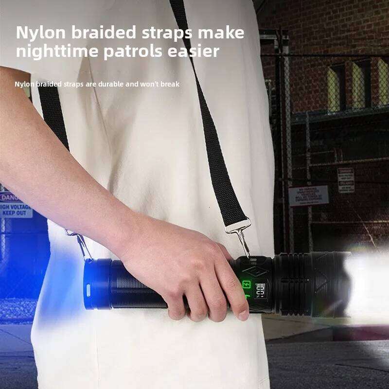 High-Intensity Ultra-Bright Flashlight: Long-Range, Multi-Function, Rechargeable, Durable, LED Light, High Lumen Outpul Z260301