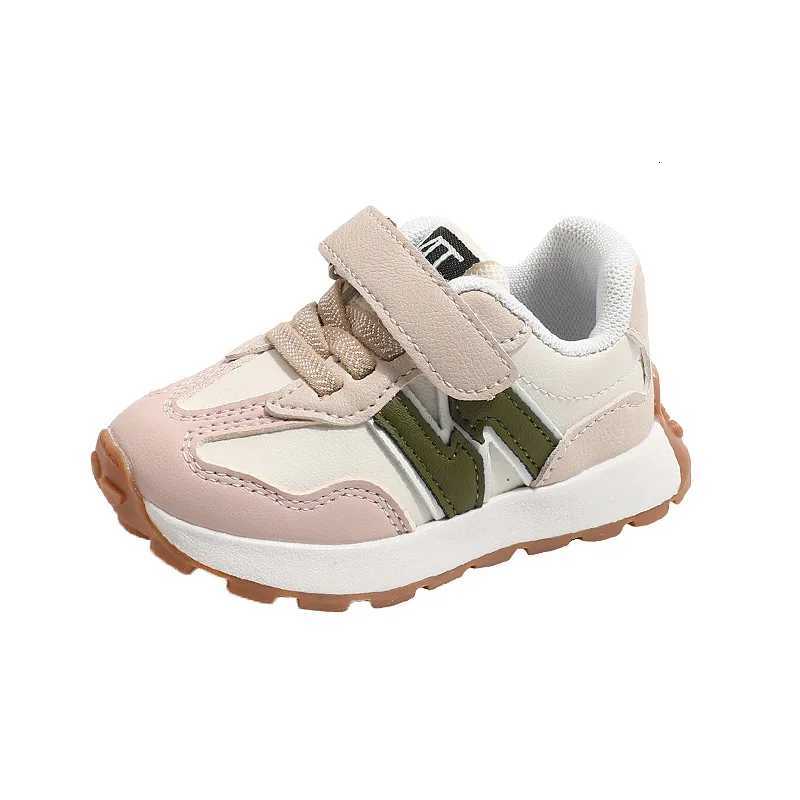 Kids Leather Sneakers Spring New Non-slip Soft Sole Casual Shoes for Boys Girls ToddlersT260302
