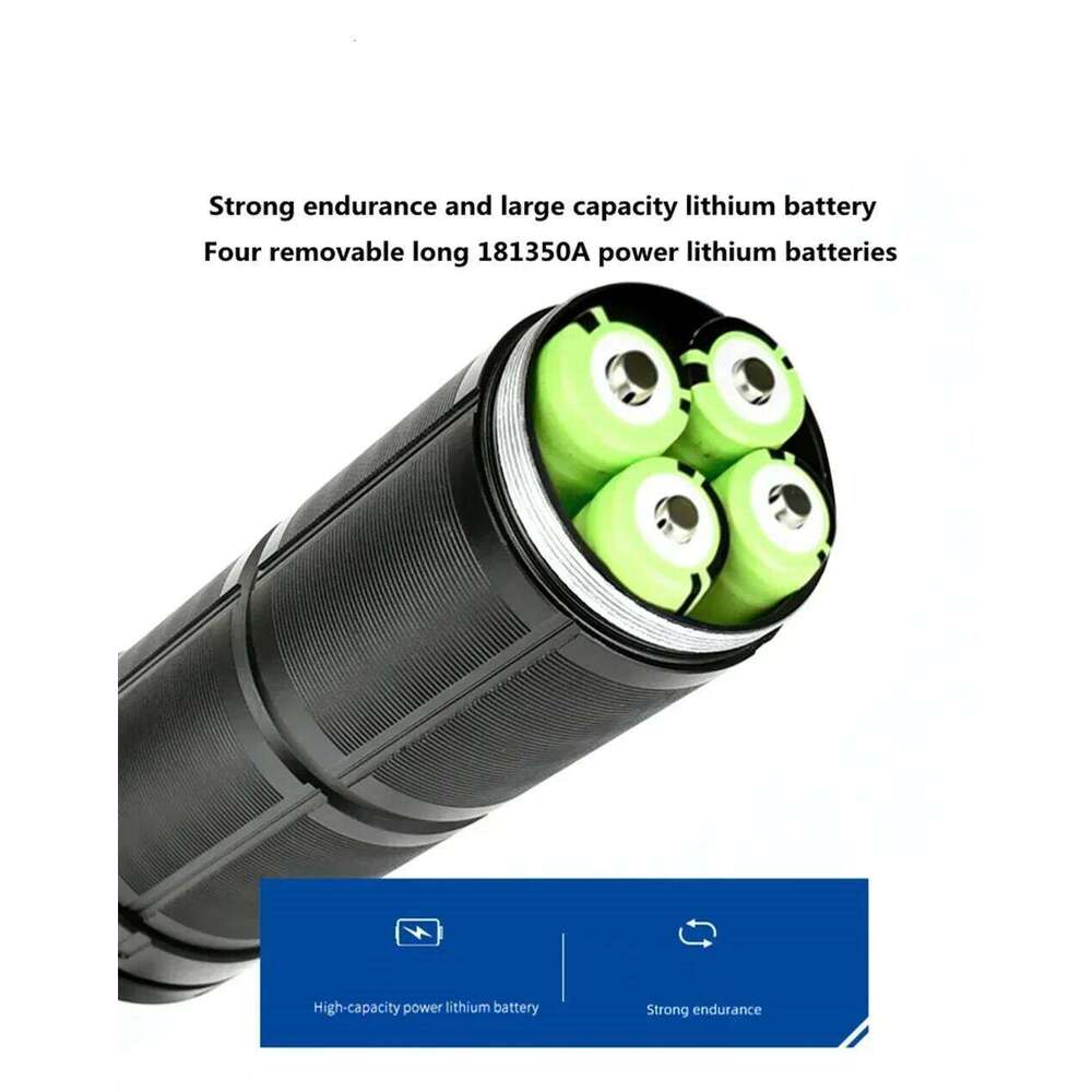 Most GT60 LED Flashlight Long-range Lighting Long Endurance Powerful Torch Type-C Charging Tactical Camping Lantern Z260301