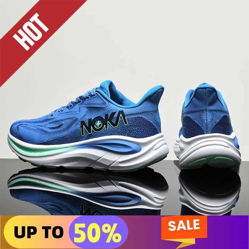 Marathon Sneakers Mens Sports Shoes Cushioning Flat Wear Resistant Sneakers Mesh Breathable Platform Soft Running Shoes for Man K260302