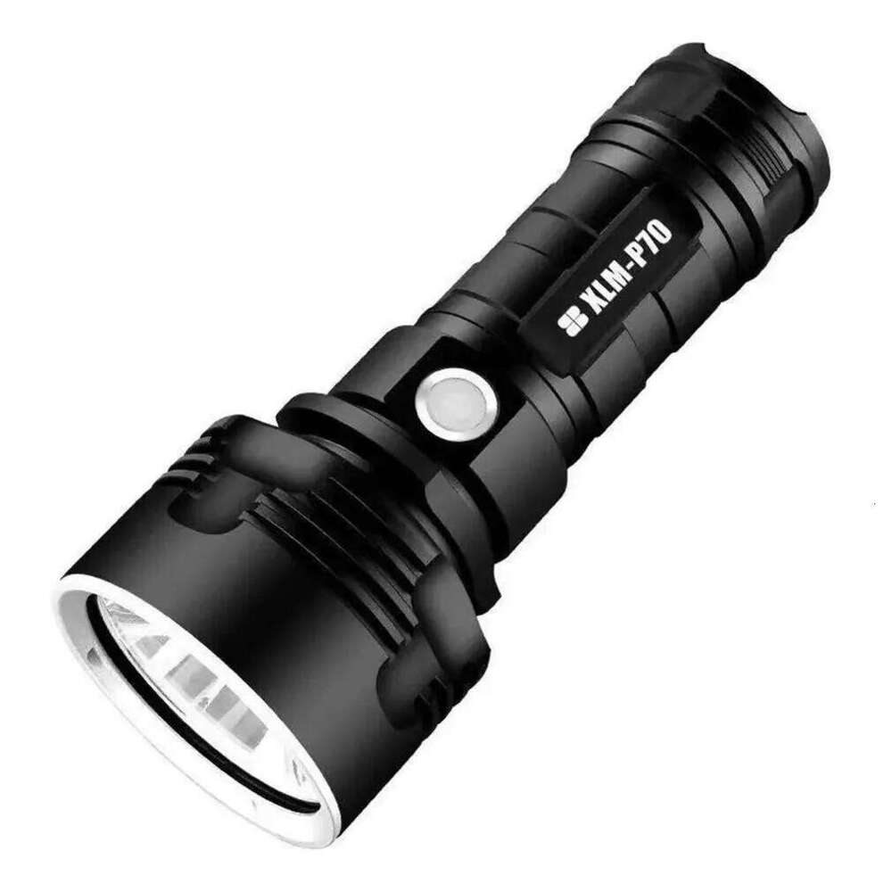 P70 L2 Lamp Super Powerful USB Charging Flashlight Outdoor 26650 Battery Rechargeable Torch Camping Z260301