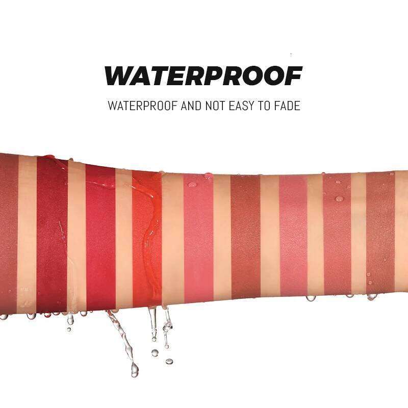 High Pigmented Velvet Matte Lipstick, Moisturizing, Waterproof And Long-Lasting Nude Lip Gloss , Perfect Any-Day Gift. H260302