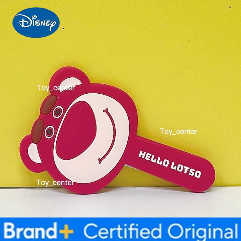 Disney Cute Cartoon Lotso Sweet Personality Creative Simple Fashion New Desktop Handheld Compact Portable Anti-fall Cosmetic Mirror H260302