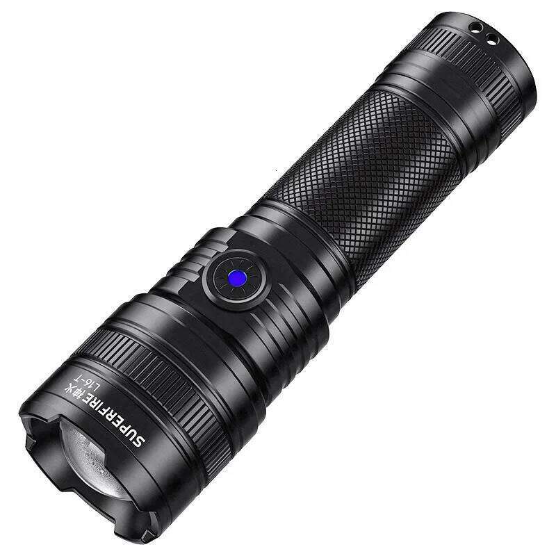 Strong Light Long-range LED USB Charging Portable with Telescopic Zoom Waterproof Flashlight Z260301