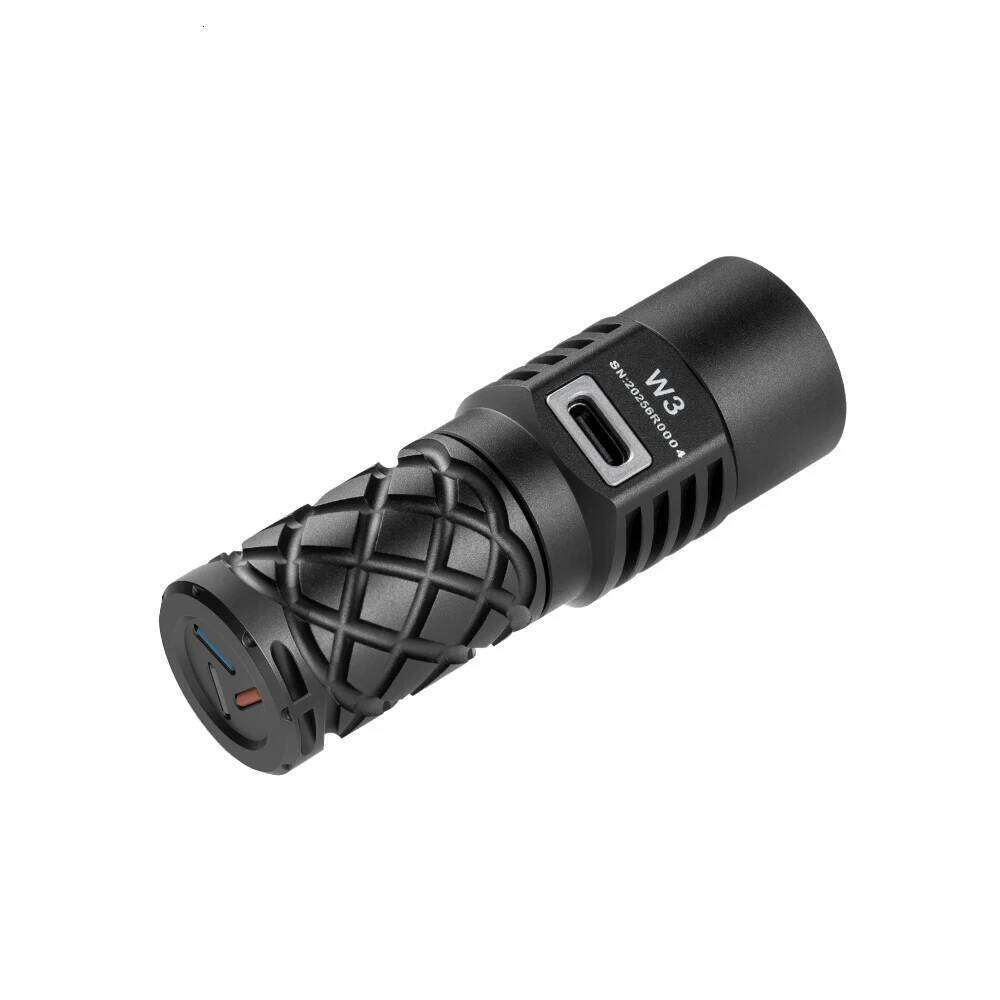 Mini LEP Lumintop W3 multi EDC flashlight with spotlight flood red USB TYPE C rechargeable light 700 met Z260301