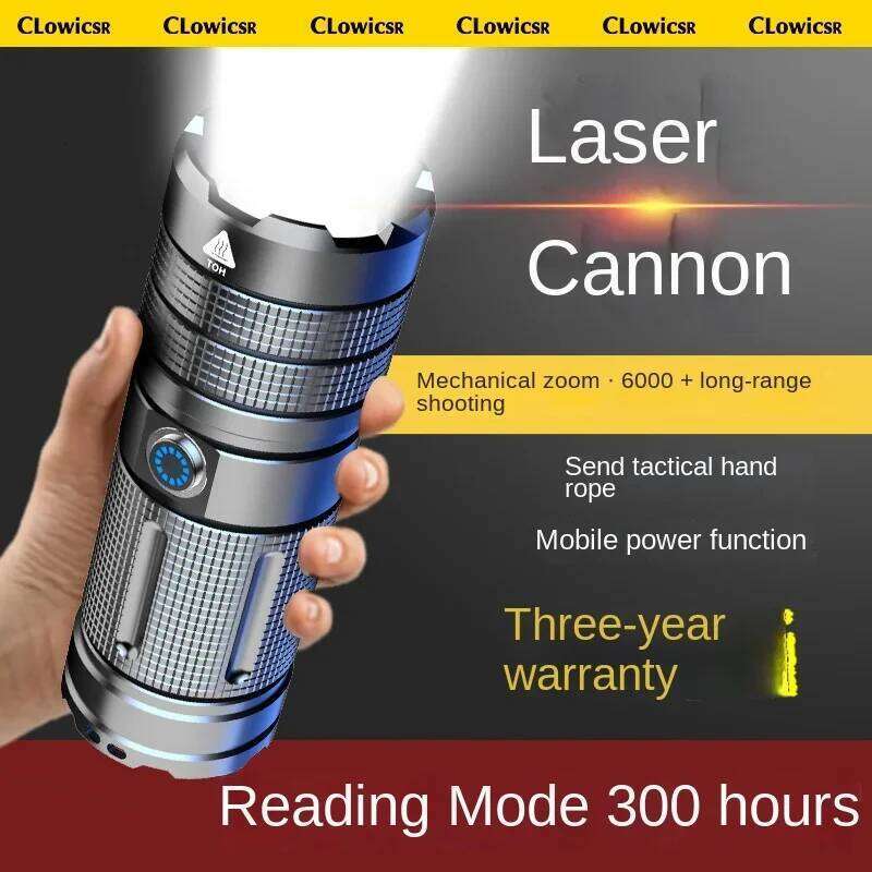 Strong Light Flashlight Charging Bright Remote Outdoor 1600 Meter Ultra Long Distance Xenon Lamp Spotlight LED Searchlight Z260301