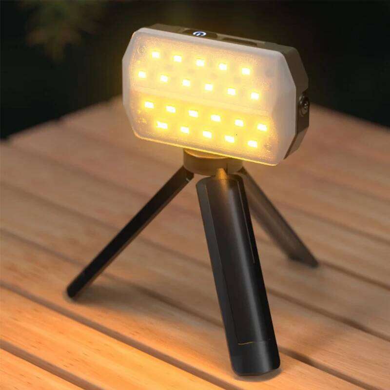 Portable Outdoor Camping Lantern Super Long 4000mAh Battery Rechargeable Emergency Strong Magnet Work Light for Repair S260302