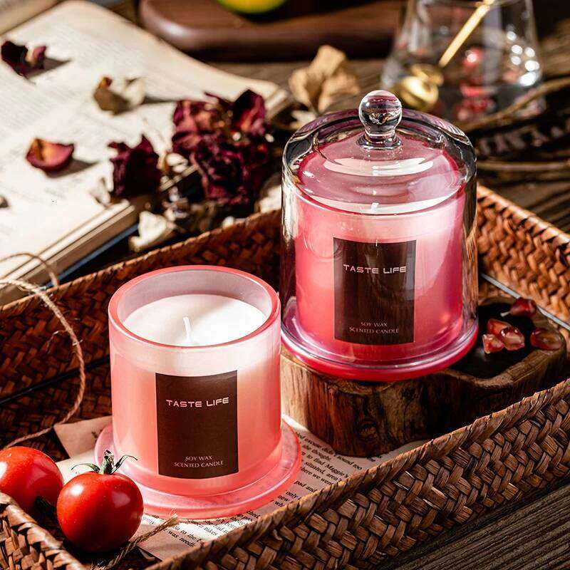 Aromatherapy Natural Soy Candle Home Decoration Scented Candles for Stress Relief and Skin Moisturizing SPA Souvenir Gift W260303