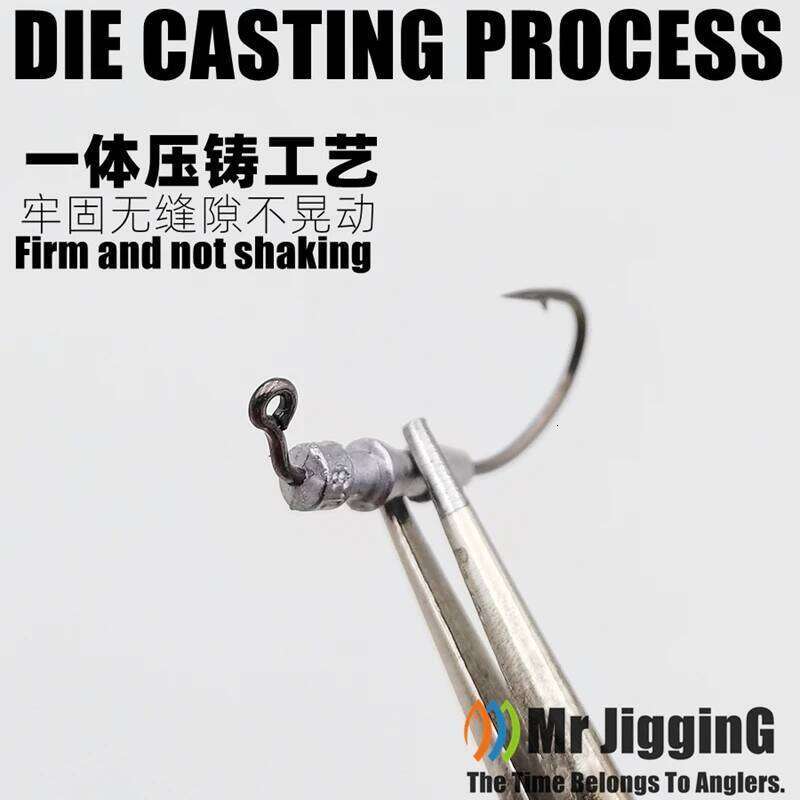 Mr JigginG 20pcs Super Slide Hover Strolling Hooks 0.6g 1g 1.3g Jig Head Jigging hook Bass Trout Softbaits Fishing Accessories Z260228