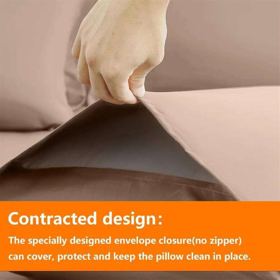 Beige Full Size Comforter Set - 7 Pieces Bed in a Bag Bedding Sets with All Season Soft Quilted Warm Fluffy Reversible Comforte W260302