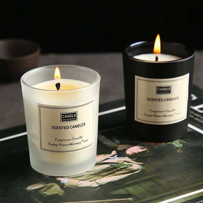 Handmade Soy Wax Aromatherapy Smoke-Free Atmosphere Candle for Relaxing And Stress Relief W260303