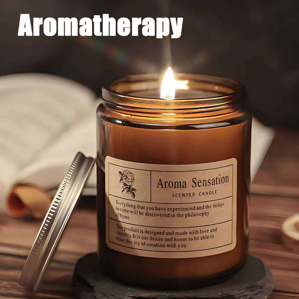 Handmade Soy Wax Aromatherapy Candle Valentines Mothers Day Christmas Birthday Graduation Lavender Scented Gift W260303