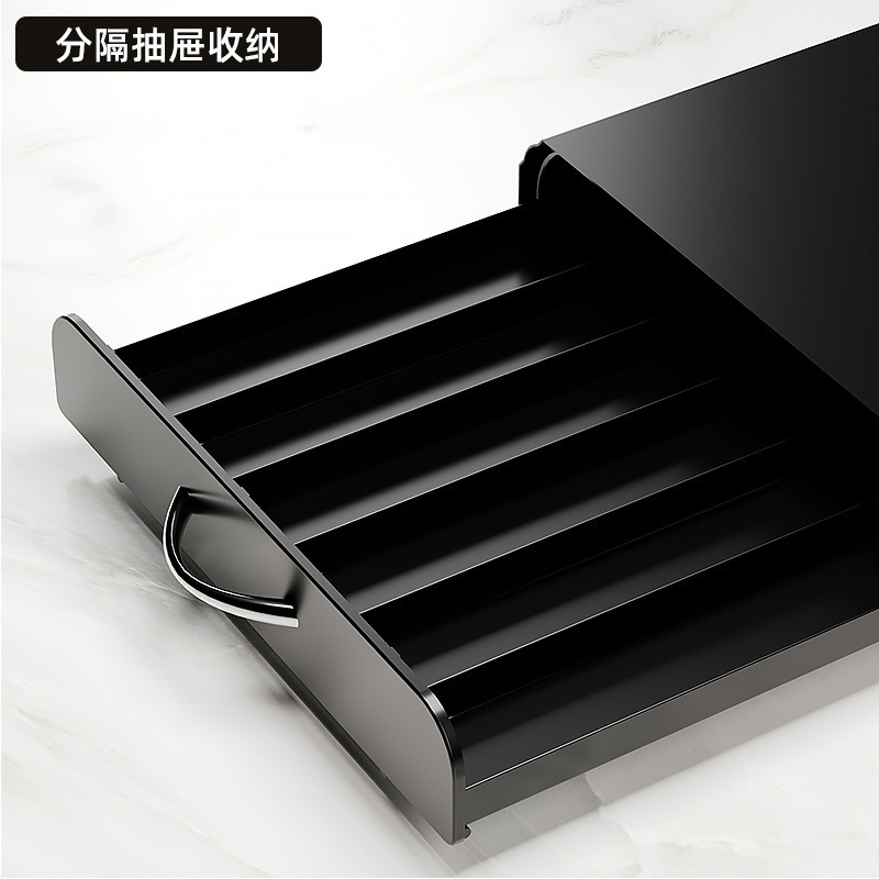 Nespresso OriginalLine coffee pod with 1 storage drawer holder 50 capsule capacity black 250418