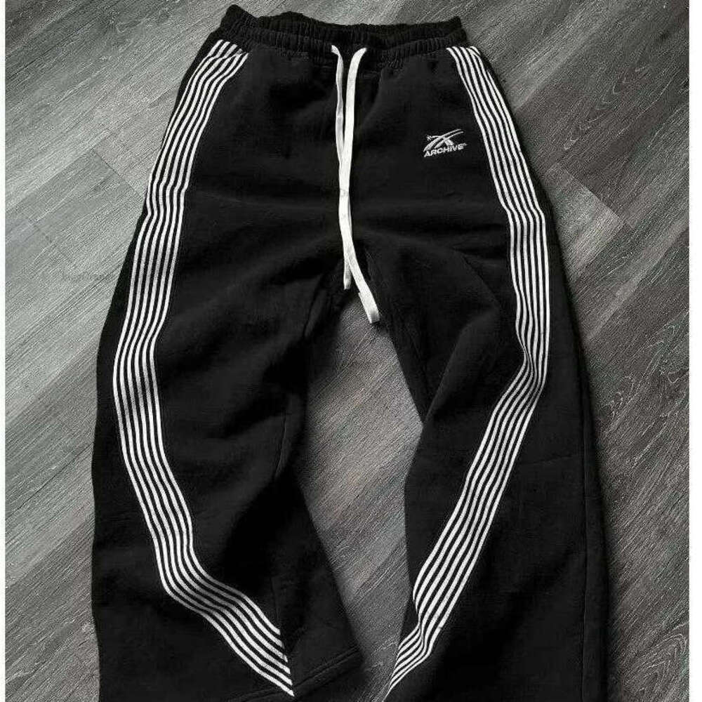 Jogging Sweatpants Embroidered Gray Drawstring Pants with Camouflage Design for Women Advanced Comfort Slacks Men's Clothing Daily Outfit