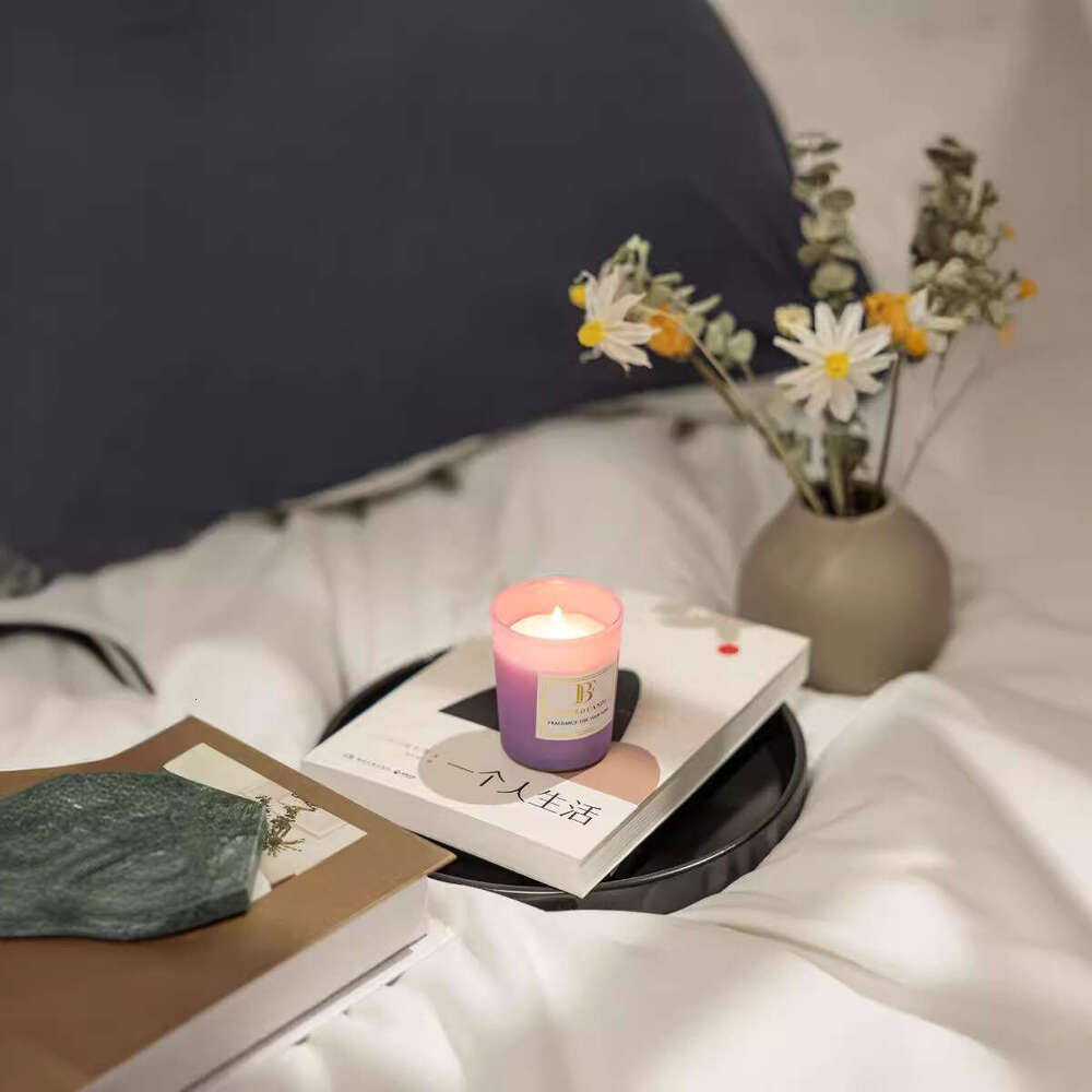 Handmade Romantic Smokeless Soy Wax Wedding Souvenir Scented Candle W260303