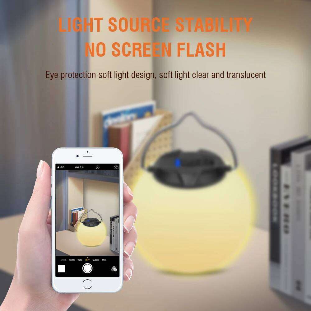 Portable Baby Night Lights Type-C Rechargeable 2835 LED Emergency Lantern Warm Eye Protection Desk Read Lamp Tent Lighting Bulb S260302