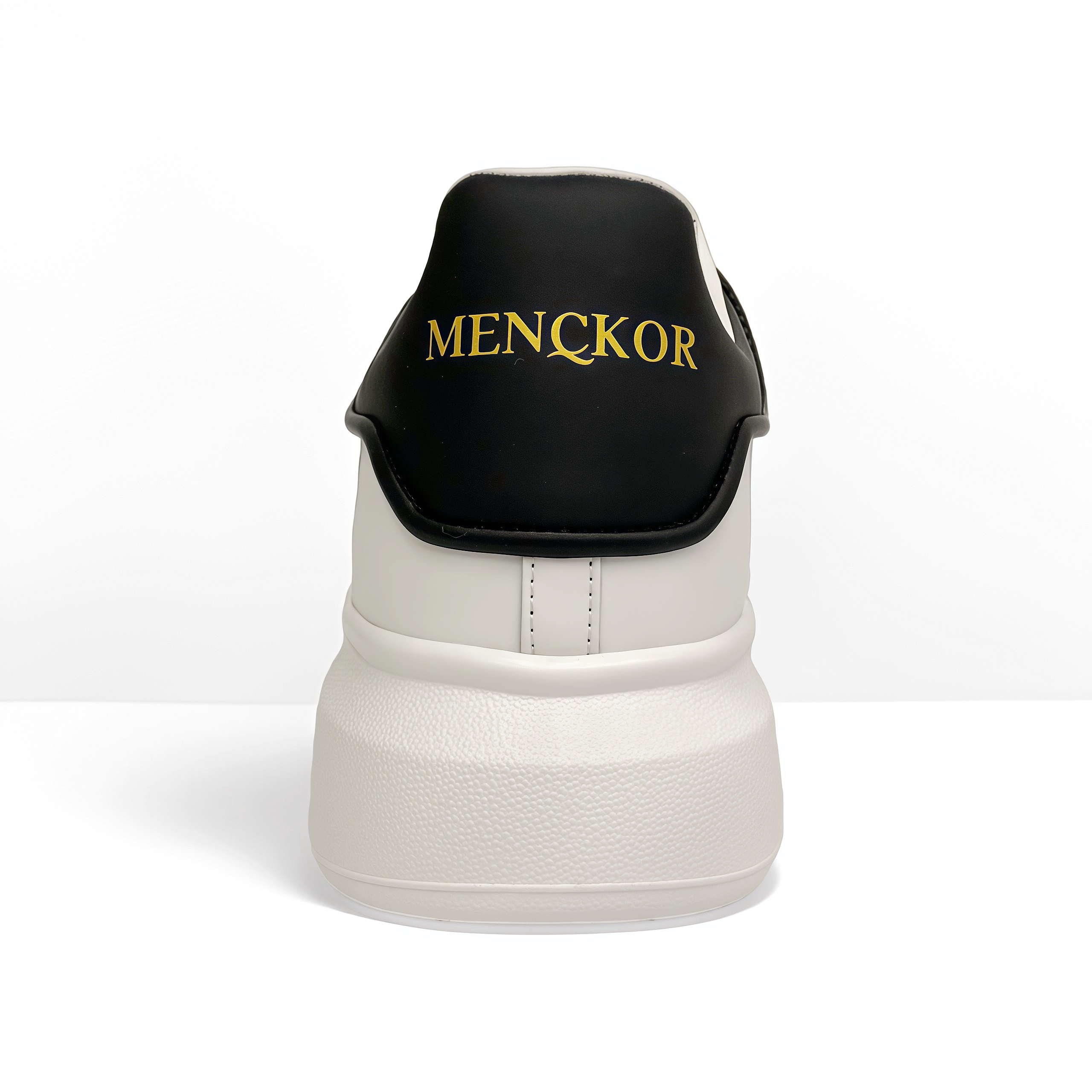MENCKOR Spring and Summer New Low-top Thick-soled Height-increasing Casual Sports White Shoes for Men and Women, Daily Commuting for Students