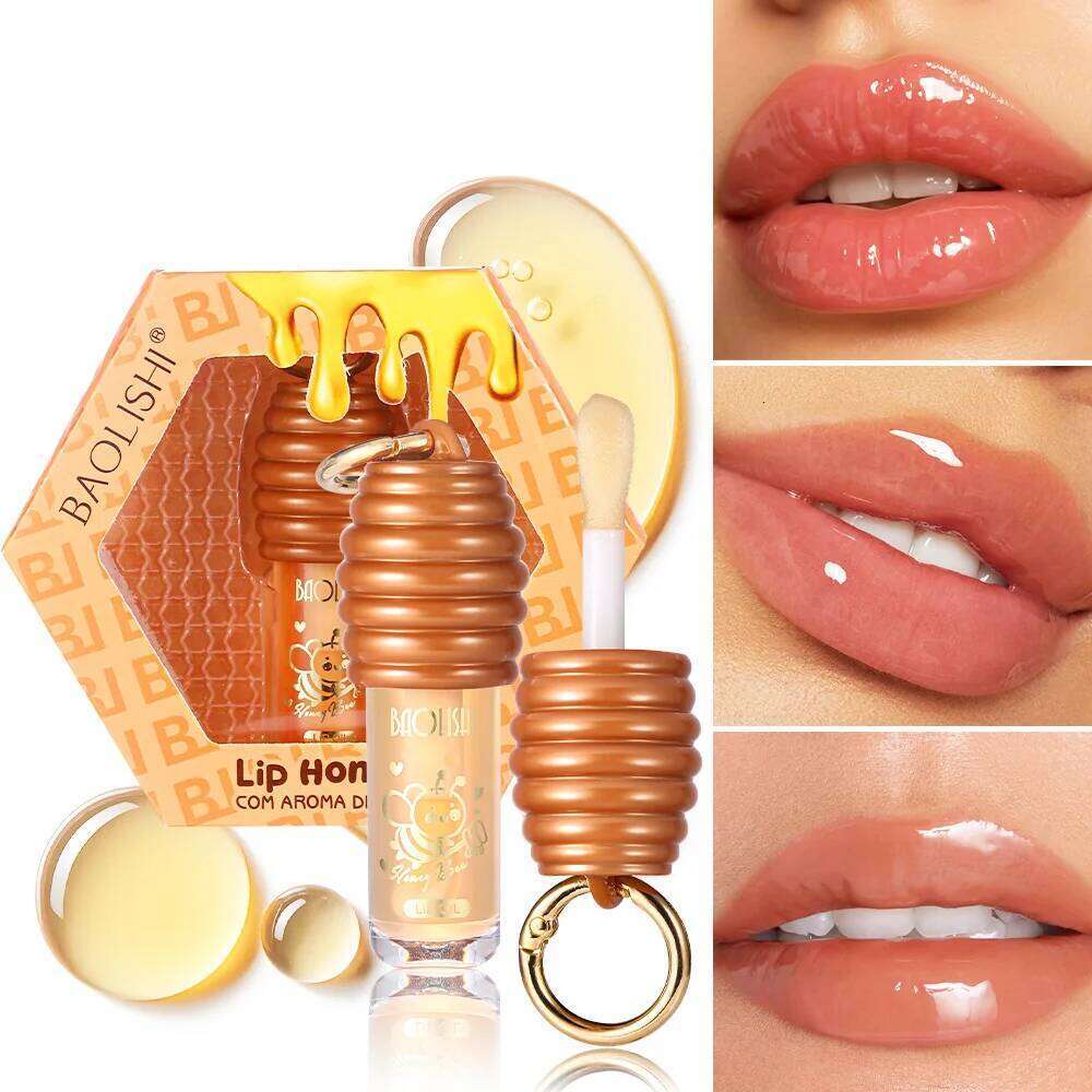 Honey Flavored For Plump Lips Coloring Collagen Gloss Moisturizing Lip Care Extreme Volume H260302