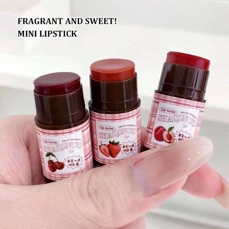 Fruit Extract Moisturizing Tinted Lip Balm Whitening Party Affordable Lipstick Case H260302