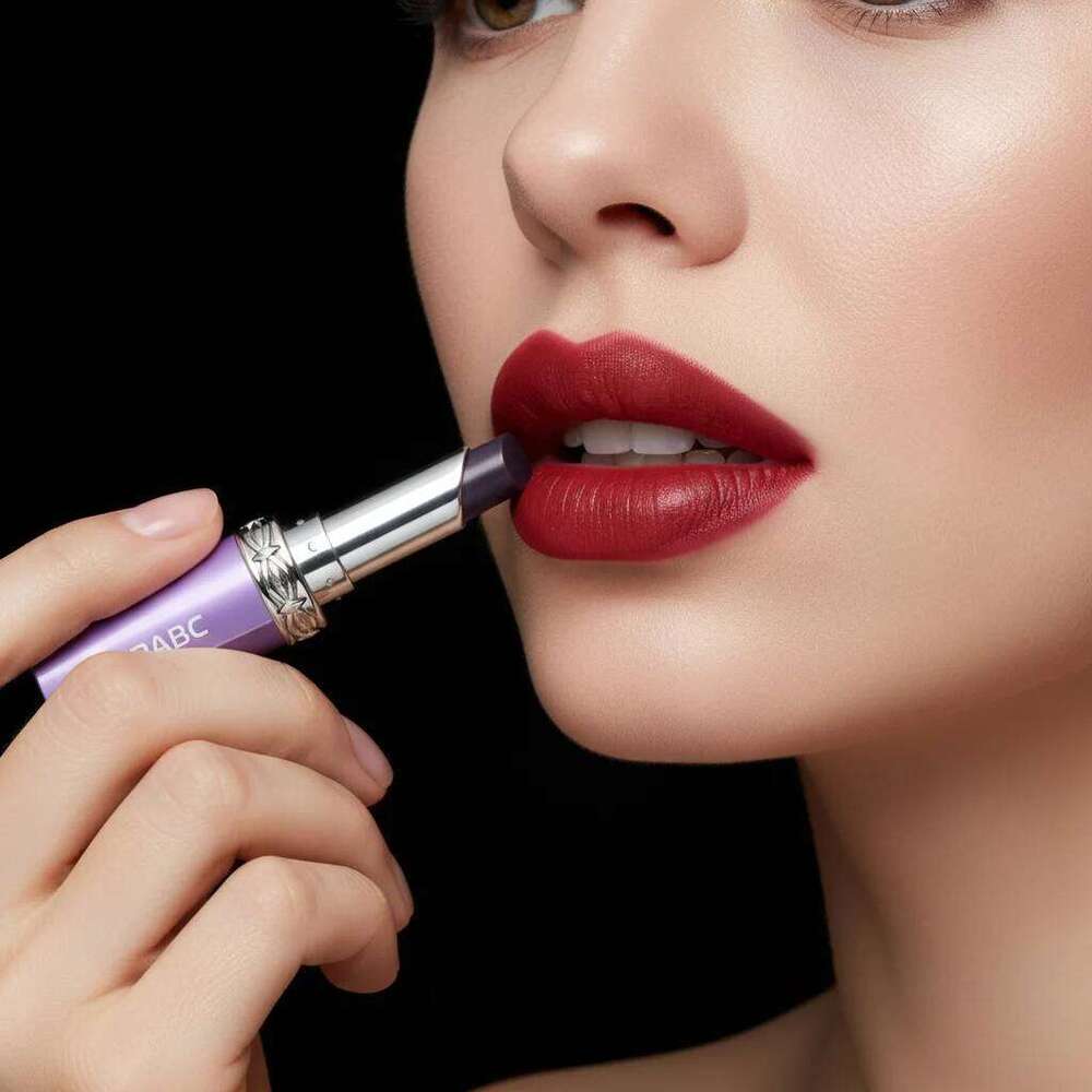 Black Color-changing Cinnamon Milk Tea Nude Natural Lip gloss Moisturizing Lipstick Pseudo-natural Face Makeup H260302