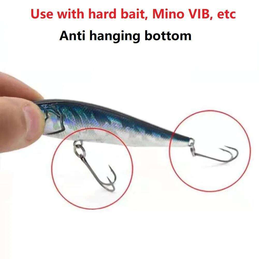 10pcs/lot Long Shank Double Fly Tying Fishing hooks Weedless Duple Hook For Soft Lure Jig Bass Carp Fish tackle Accessories Z260228