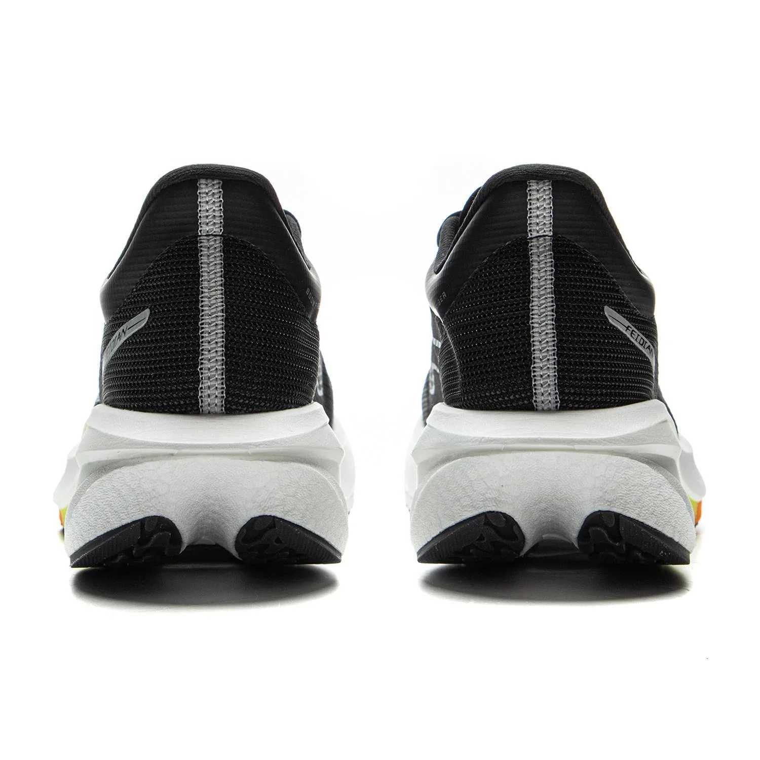 Li-Ning Mens FEIDIAN 5 CHALLENGER Racing Running Shoes SUPER BOOM Cushion CARBON-FIBER PLATE LiNing Competitive Sneaker ARMV001 K260303