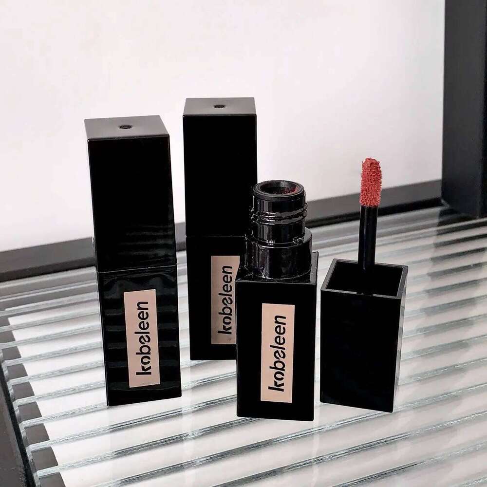 Kobeleen 5 Colors Velvet Glaze, Natural Long-Lasting Highly Pigmented Lipstick, Portable Matte Finish Lip Glaze H260302