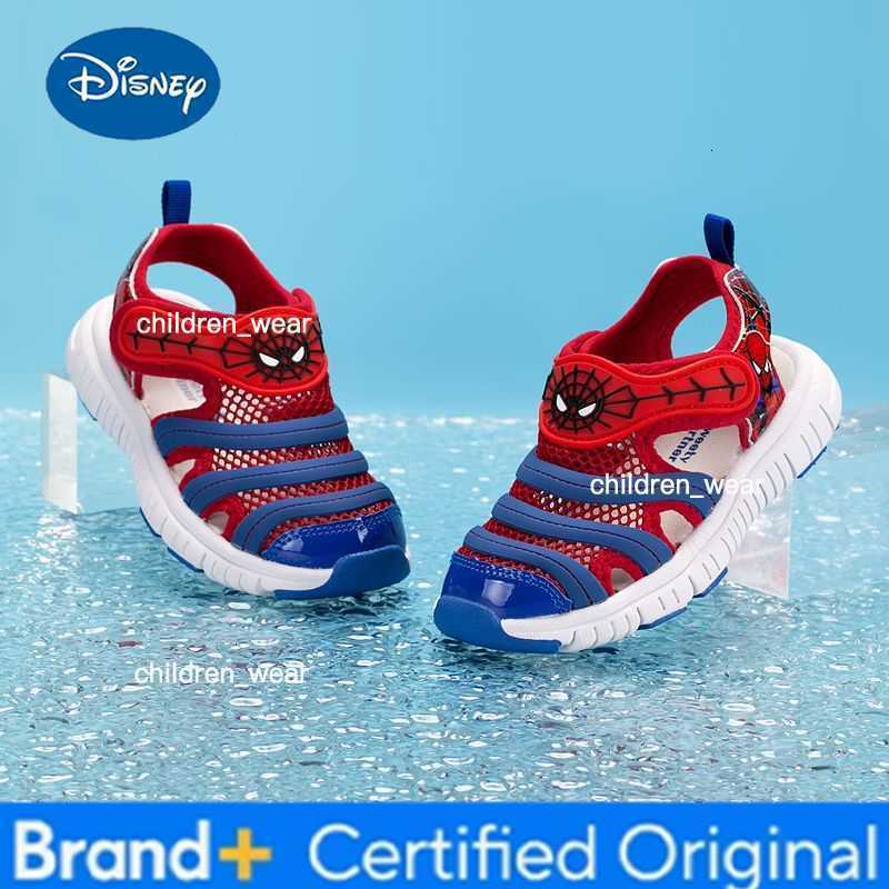 Disney Cartoon Girls LED Sandals Summer Breathable Childrens Sports Beach Girls Soft Shining Shoes Size 24-35 H260303