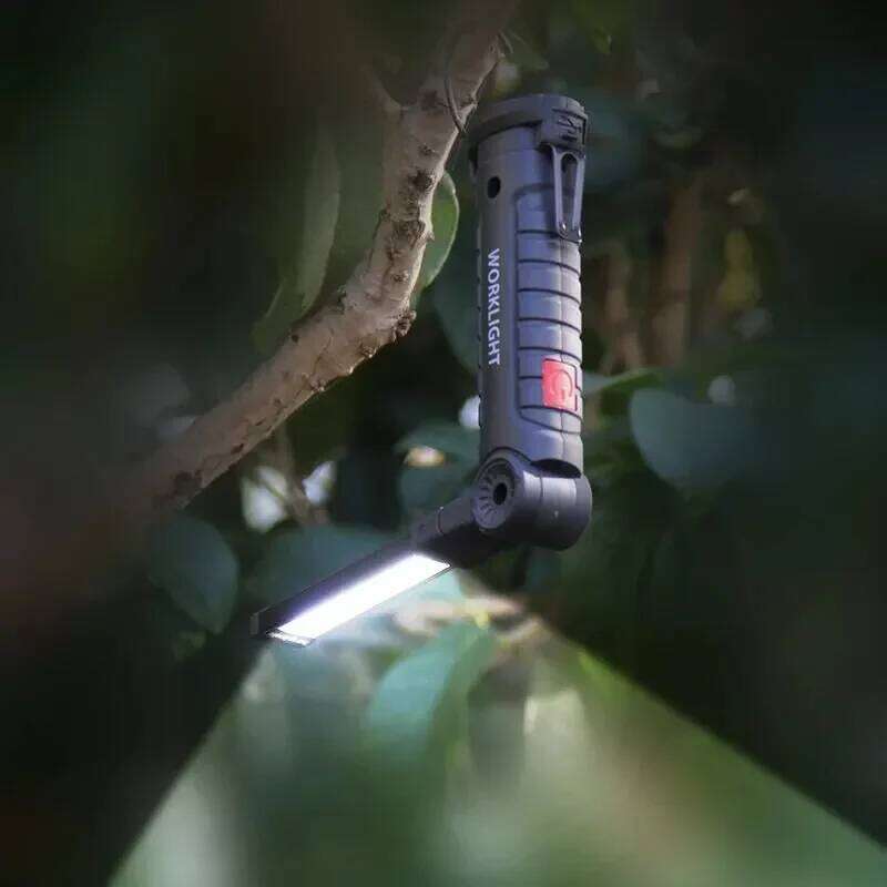 Rechargeable LED Work Lights with Magnetic Base, 360Rotation,Versatile Lighting Repairs, Outdoors for Men S260302