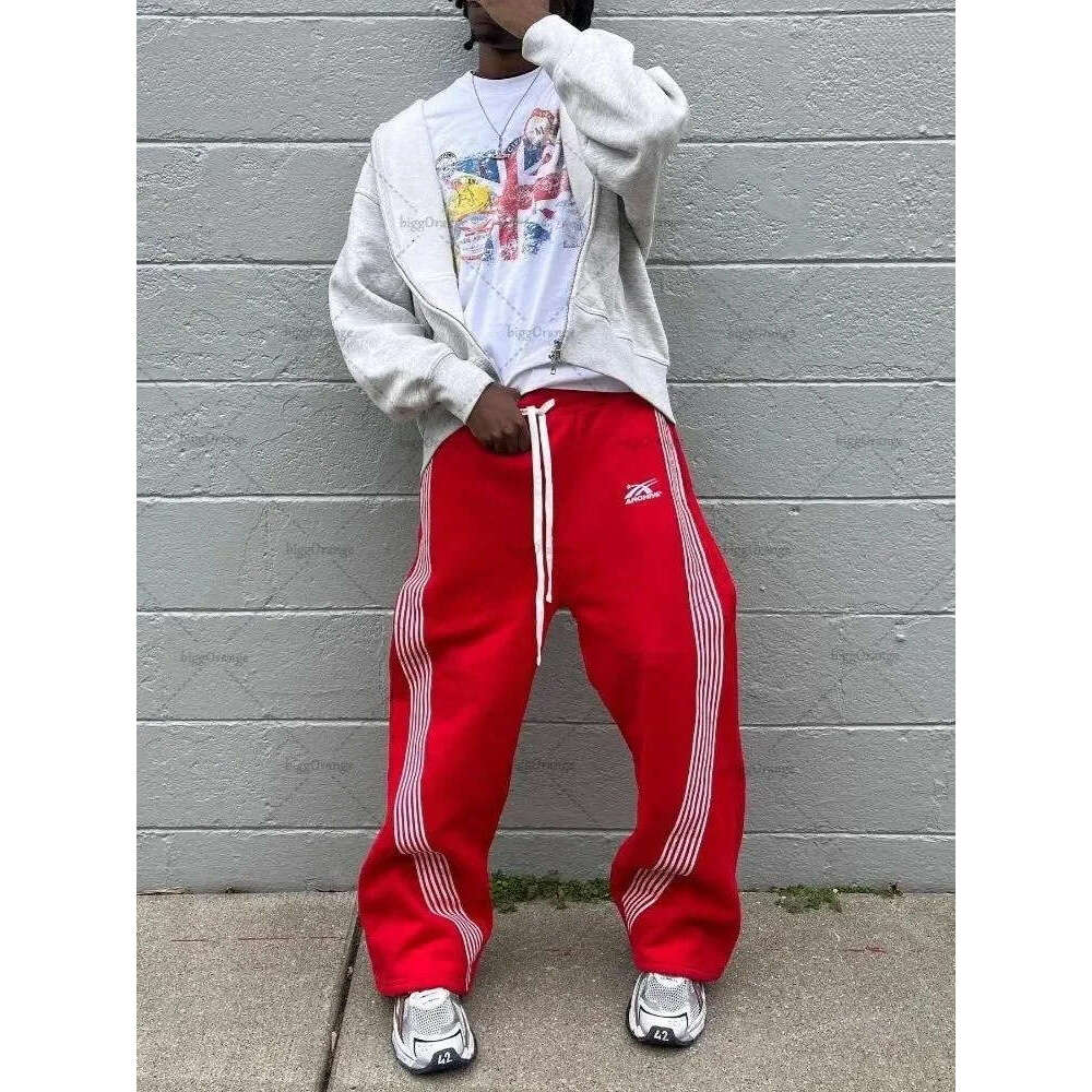Jogging Sweatpants Embroidered Gray Drawstring Pants with Camouflage Design for Women Advanced Comfort Slacks Men's Clothing Daily Outfit - view 5