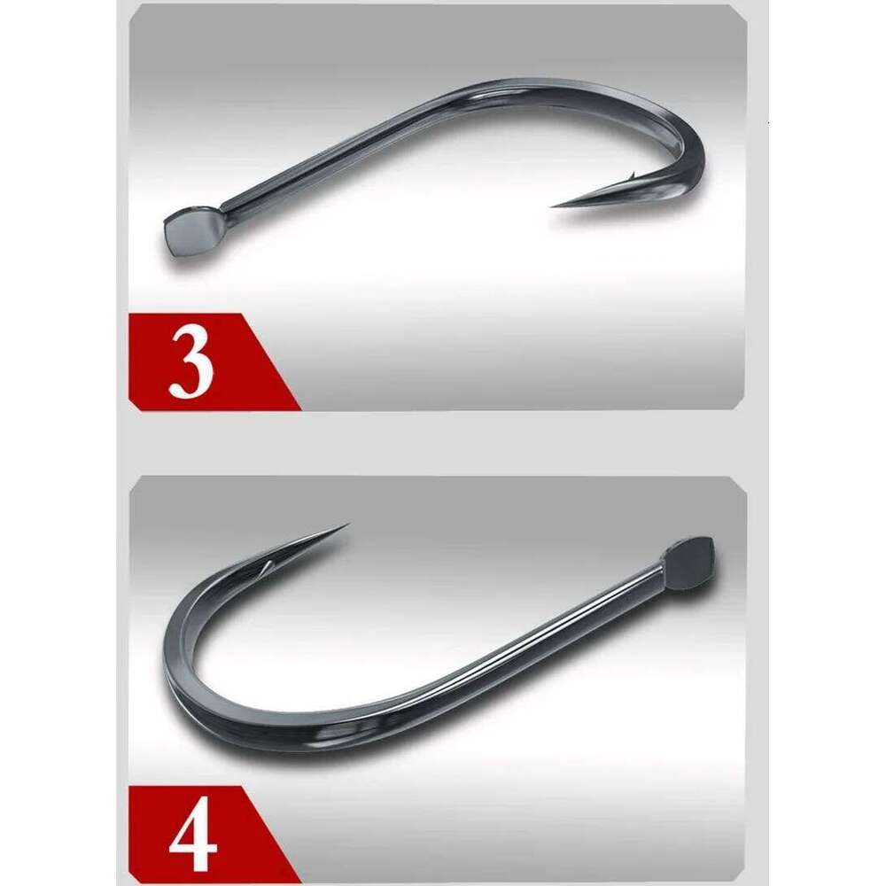 50PCS Small Fishing High Carbon Steel Freshwater Size 1 - 13 Barbed Carp Hooks Z260228