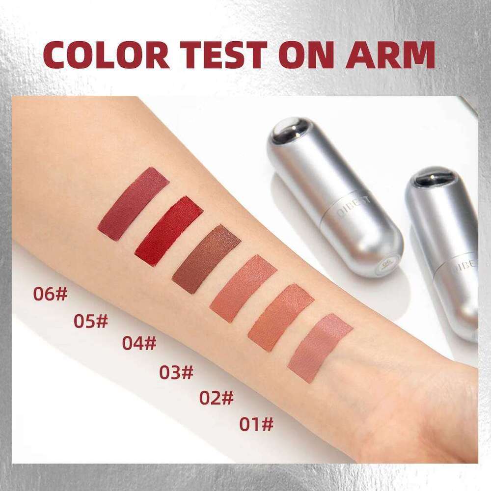 High Quality Professional Lipsticks Nude Matte Lipstick Long Lasting Moisturizing Makeup Sexy Red Lipgloss Tint Lips Cosmetics H260302