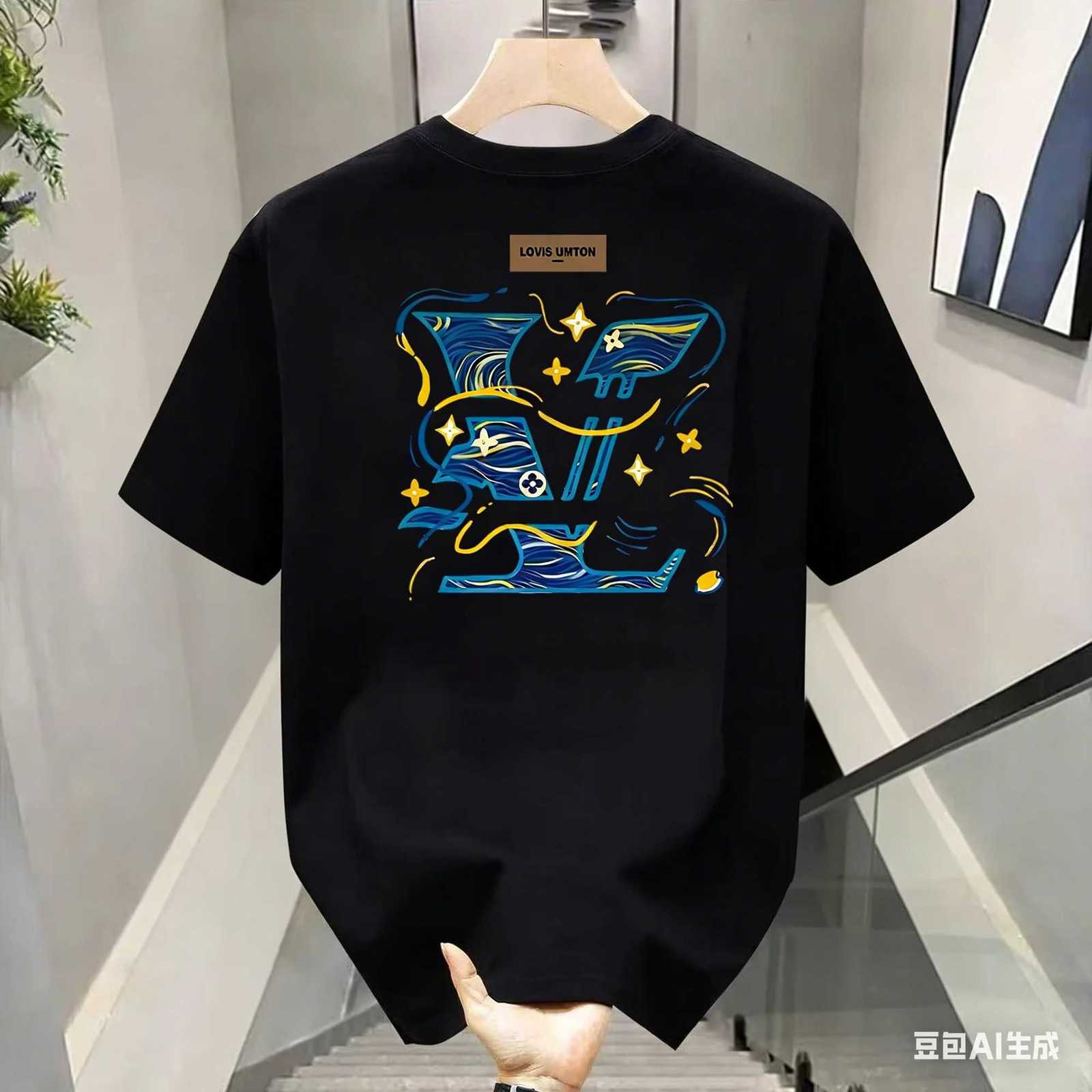 T-shirt Round Neck Pure Cotton Short Sleeve Plus Size Printed Teenager Casual Spring Autumn TopT260303