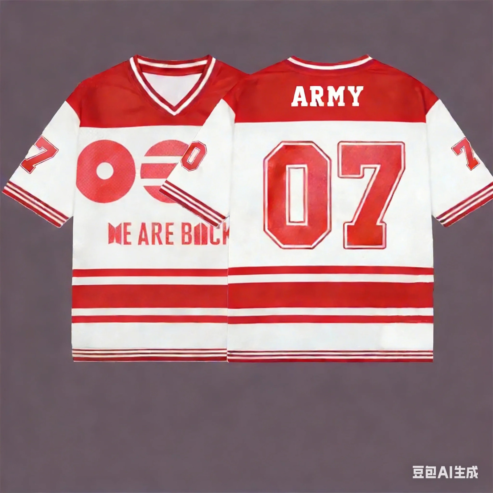 ARIRANG Unisex Jersey 2026 We Are Back World Tour Short Sleeved Fan Gift Fashion Y2k Top VNeck Tee Summer Menswomens Tshirt 260303