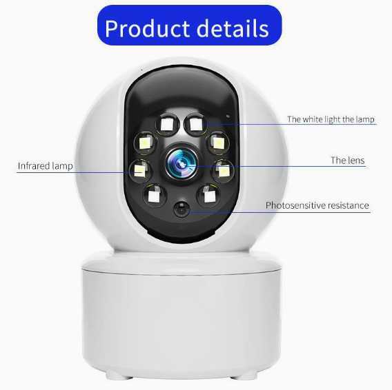 Desktop home-use infrared high-definition night vision wireless Wi-Fi surveillance camera H260303