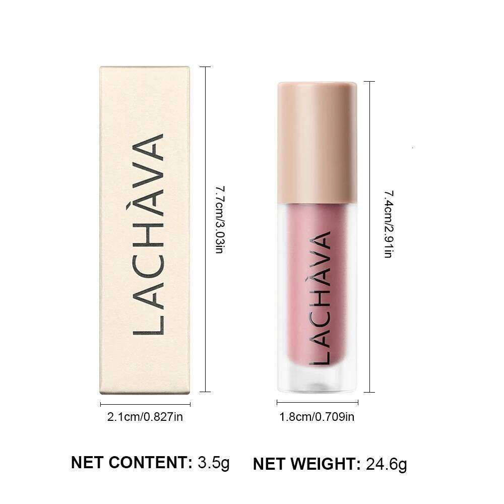 1pc Matte Nude Lipstick Smooth Texture Long-Lasting Water Resistance No Fading Ideal Christmas Gift Makeup for Women H260302