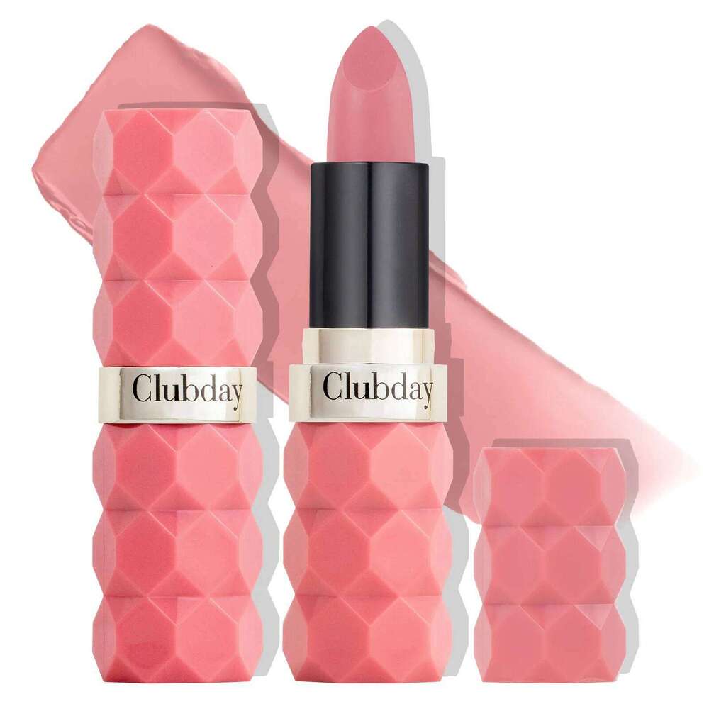 Clubday 8 colors diamond cut long-lasting waterproof non-color loss non-stick velvet matte lipstick H260302